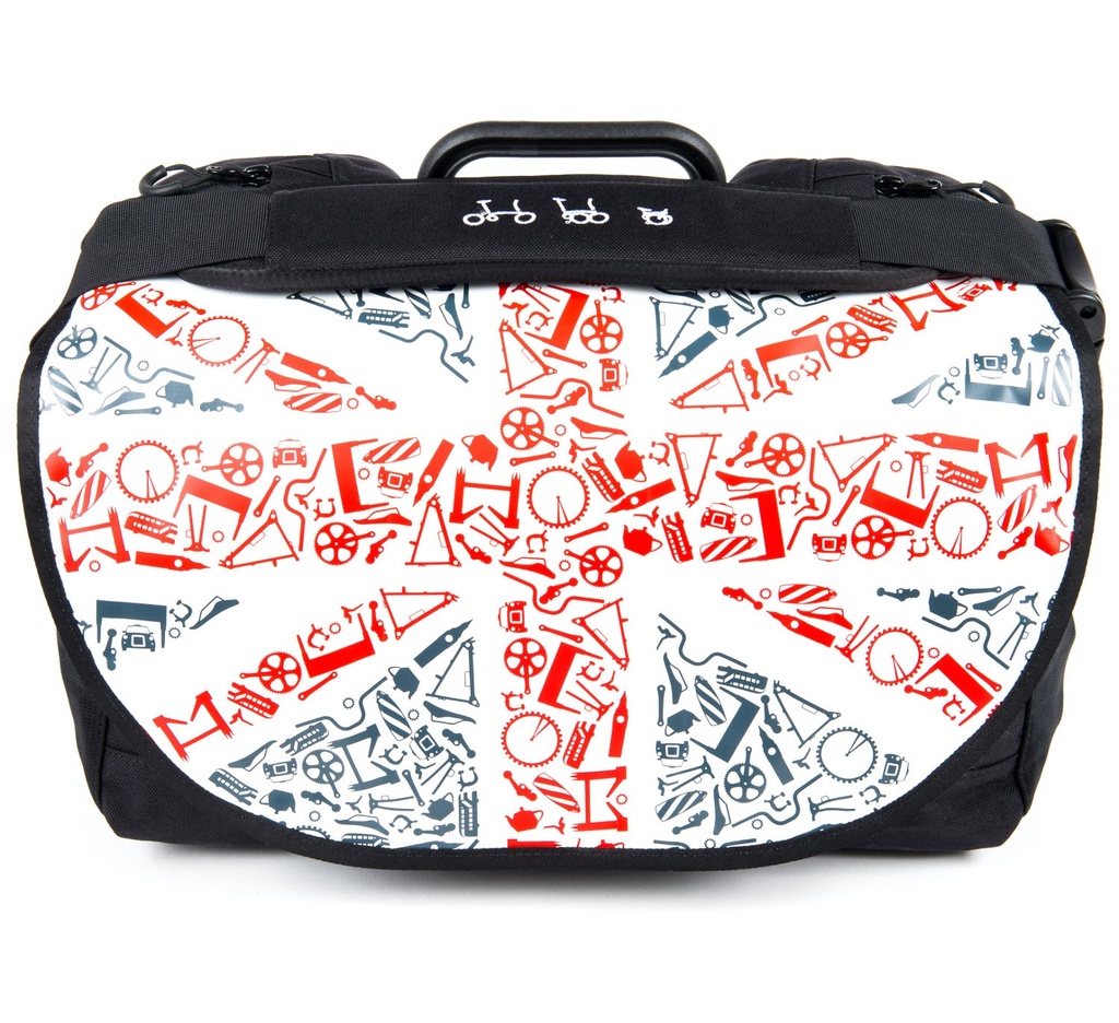 nsk39302様リクエスト：ブロンプトンS-Bag用フラップ ユニオンジャック Brompton S bag flap - Union Jack | Brilliant Bikes
